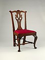 Side Chair, Attributed to John Townsend (1732–1809), Mahogany, maple, chestnut, white pine, American