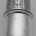Pepper Caster, John Burt (1692/93–1745/46), Silver, American