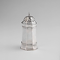 Pepper Box, Jonathan Otis (1723–1791), Silver, American
