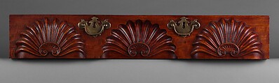 Bureau table, Attributed to John Townsend (1732–1809), Mahogany, chestnut, tulip poplar, American
