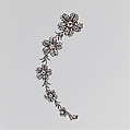 Corsage Piece, Tiffany & Co. (1837–present), Silver, gold, diamonds, American