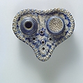 Inkstand, William Crolius, Stoneware, American