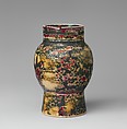 Vase, Designed by Louis C. Tiffany (American, New York 1848–1933 New York), Porcelaneous earthenware, American