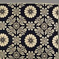 Coverlet, Harry Tyler (1801–1858), Wool and cotton, woven, American