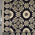 Coverlet, Harry Tyler (1801–1858), Wool and cotton, woven, American