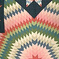 Star of Bethlehem Quilt, Cotton, American
