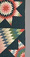 Star of Bethlehem Quilt, Cotton, American