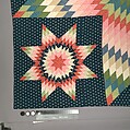 Star of Bethlehem Quilt, Cotton, American