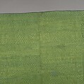 Wholecloth quilt, Silk and wool, British