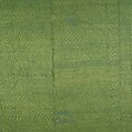 Wholecloth quilt, Silk and wool, British