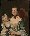 Mrs. Jacob Hurd and Child, William Johnston  American, Oil on canvas, American