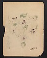 Design Drawing, Tiffany &amp; Co. (1837–present), Opaque and transparent watercolor, and graphite on board, American