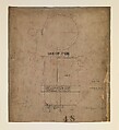 Love Cup No 11184, Tiffany & Co. American, Ink, wax pencil, and graphite on brown board, backed with linen, American