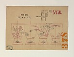 Fish M'ts Cream No 3737, Tiffany & Co. American, Ink and graphite on off-white heavy wove paper, American