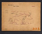 Fish Mts. for Vase No 2978, Tiffany & Co. American, Ink and graphite on brown card, American