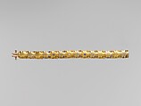 Bracelet, A. J. Hedges & Co. American, Gold, diamond, and Montana sapphires, American