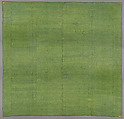Wholecloth quilt, Silk and wool, British