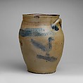 Jar, Paul Cushman (1767–1833), Stoneware, American