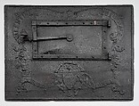 Stove Plate, Sally Ann Furnace , Berks County, PA American, Cast-iron, American