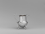 Creampot, Adrian Bancker (1703–1772), Silver, American