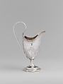 Creampot, William W. Gilbert (1746–1832), Silver, American