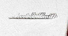 Creamer, Lewis and Smith (active ca. 1805–11), Silver, American