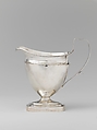 Creamer, Possibly William Haverstick (1756–1823), Silver, American