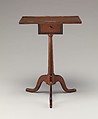 Candle Stand, United Society of Believers in Christ’s Second Appearing (“Shakers”) (American, active ca. 1750–present), Cherry, birch, pine, American, Shaker
