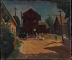 The Jitney, John Sloan American, Oil on canvas, American