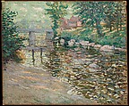 The Bronx River, Ernest Lawson American, born Canada, Oil on canvas, American