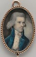 Portrait of a Gentleman, Nathaniel Hancock  American, Watercolor on ivory, American
