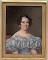 Portrait of a Lady, Alvan Clark American, Watercolor on ivory, American