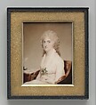 Mrs. Richard Peters (Abigail Willing), Watercolor on ivory, American