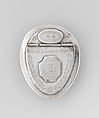 Snuffbox, Silver, shell, American