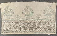 Cover fragment, Drawnwork, Mexican