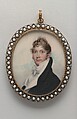 Benjamin Kintzing, Benjamin Trott  American, Watercolor on ivory, American