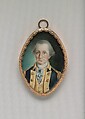 George Washington, John Ramage  American, Watercolor on ivory, American