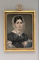 Mrs. Stephen Van Rensselaer III (Cornelia Paterson), Nathaniel Rogers (American, Bridgehampton, New York 1788–1844 Bridgehampton, New York), Watercolor on ivory, American