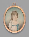Miss Annis, Lawrence Sully (Kilkenny, Ireland 1769–1804 Richmond, Virginia), Watercolor on ivory, American