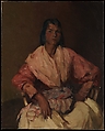 Spanish Roma Woman (The Spanish Gypsy), Robert Henri  American, Oil on canvas, American