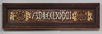 Vanderbilt Mantelpiece, Augustus Saint-Gaudens (American, Dublin 1848–1907 Cornish, New Hampshire), Marble, mosaic, oak, and cast iron, American