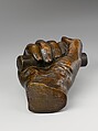 Right Hand of Abraham Lincoln, Leonard Wells Volk (1828–1895), Bronze, American
