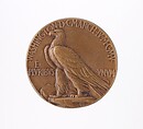 Theodore Roosevelt Special Inaugural Medal, Augustus Saint-Gaudens (American, Dublin 1848–1907 Cornish, New Hampshire), Bronze