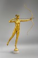 Diana, Augustus Saint-Gaudens (American, Dublin 1848–1907 Cornish, New Hampshire), Bronze, gilt, American