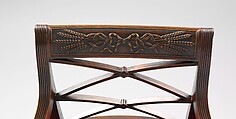 Armchair, Possibly Duncan Phyfe (American (born Scotland), near Lock Fannich, Ross-Shire, Scotland 1768/1770–1854 New York), Mahogany, American