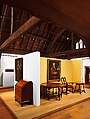 Desk, Black walnut, ash, white pine, poplar, American