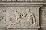 Mantel, Marble, Italian, probably