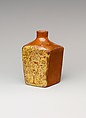Tea Canister, Joseph Smith  , active 1760s, Earthenware; Redware, American