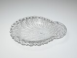 Dish, Pressed glass, American