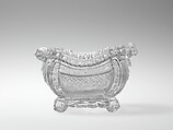 Sugar Bowl, New England Glass Company  American, Pressed glass, American
